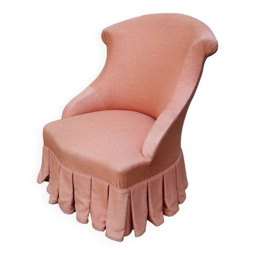 Fauteuil Crapaud Rose