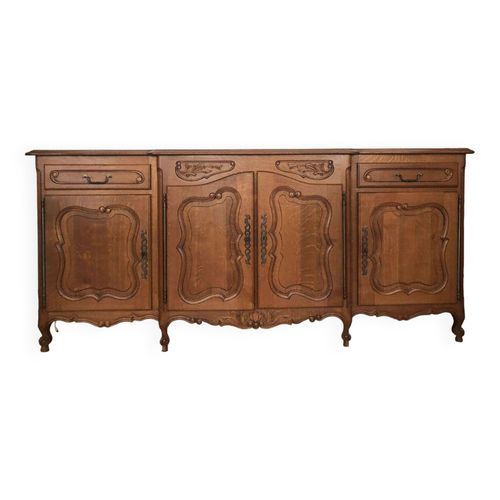 Buffet Large Classique Marron