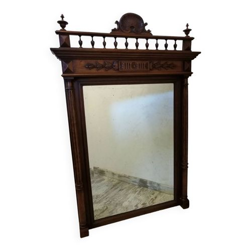Miroir trumeau bois