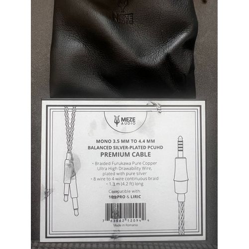 Cable 4,4 mm meze haut de gamme