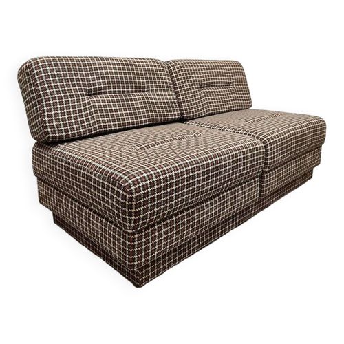 Canap Convertible Sudois Vintage Marron