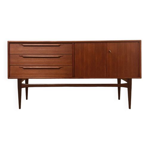 Enfilade En Teck Par Heinrich Riestenpatt 1960 Bois