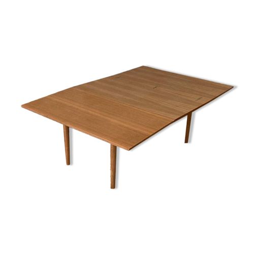 Table Scandinave Smrrebrd Transformable Table Basse  Table  Manger Marron