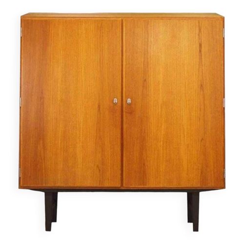 Buffet Vintage Design Danois 60 70 Teck Orange