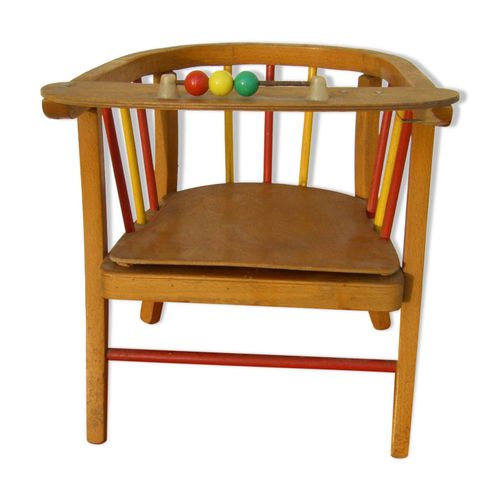 Chaise Perce Pour Enfant Baumann Bois