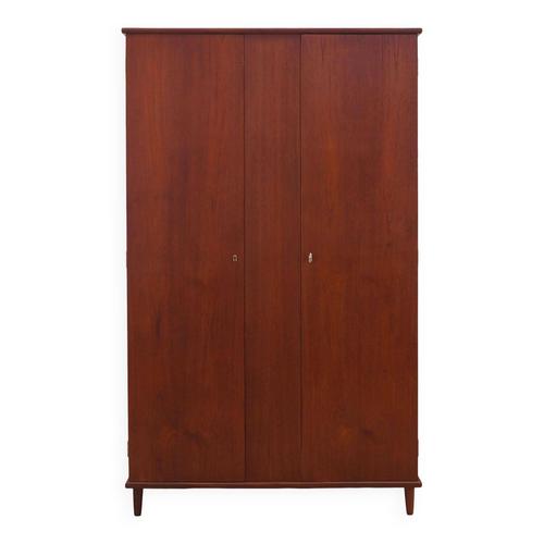 Armoire En Teck Design Danois Annes 1960 Production Danemark Orange