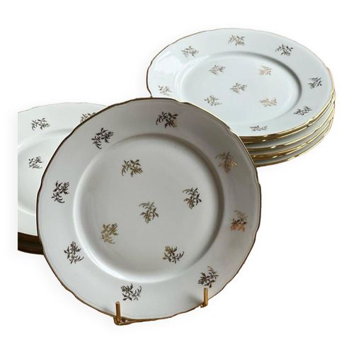 Assiettes En Porcelaine Dure Et Nouvelle De Sologne Lamotte Dore