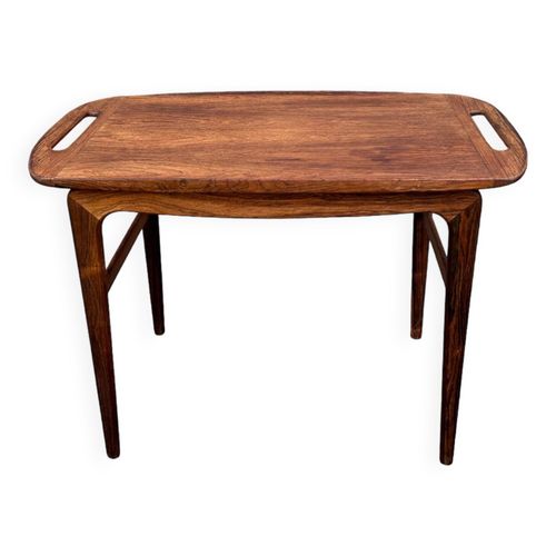 Table Basse En Teck Par Johannes Andersen Pour Cfc Silkeborg Danemark 1960 Marron