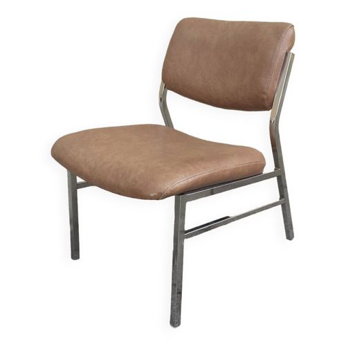 Chauffeuse Design Vintage Beige