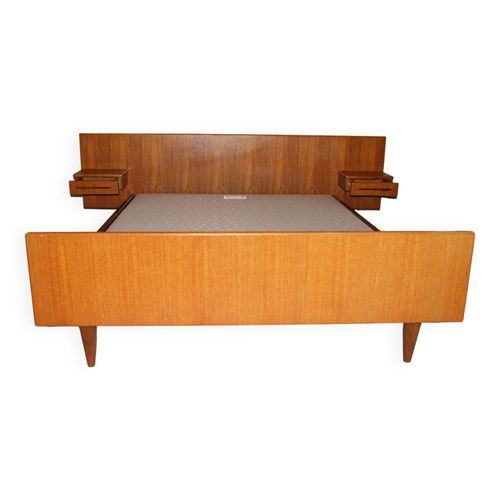 Chambre Couche En Teck Style Scandinave Dbut Annes 60 Marron