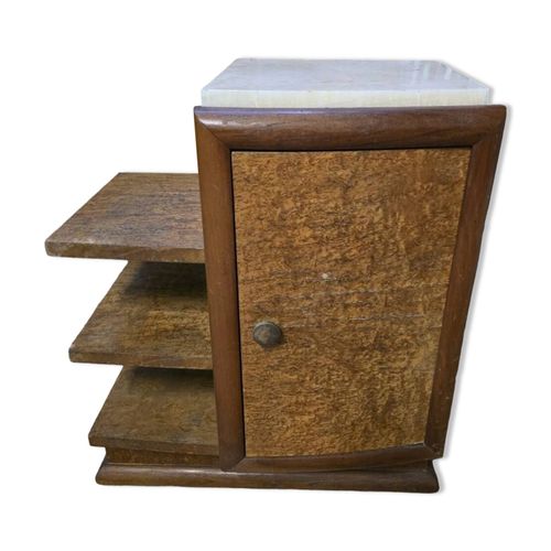 Chevet Style Art Deco En Loupe Daposorme Bois