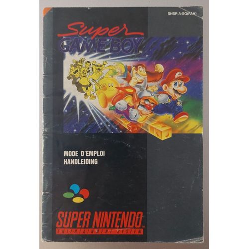 Super Gameboy - Notice Officielle Super Nintendo - Nintendo