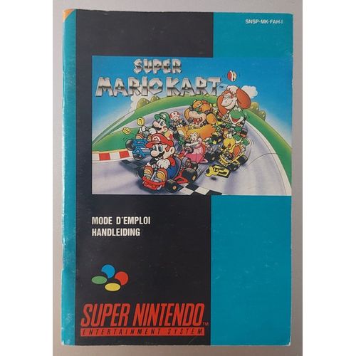 Super Mario Kart - Notice Officielle Super Nintendo