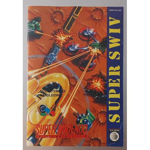 Super Swiv - Notice Officielle Super Nintendo - Nintendo