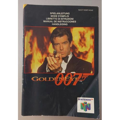 Goldeneye 007 - Notice Officielle Nintendo 64 - Nintendo