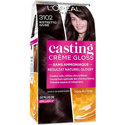 Casting Crème Gloss Châtain - 3102 Ristretto Givré - L'oréal 