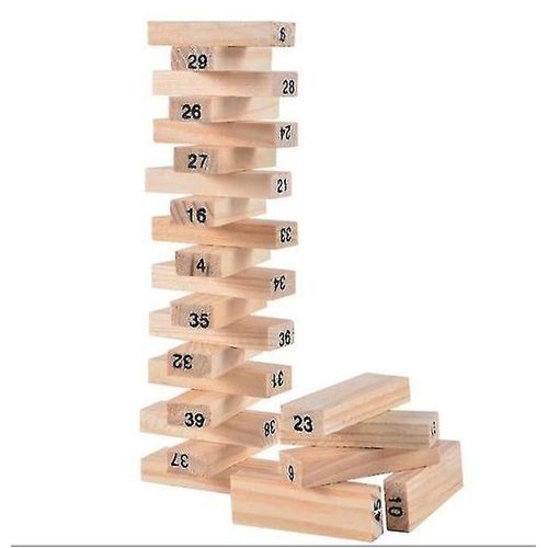 Jenga ¿ Jeu De Blocs En Bois Empilables, Tour De Culbutage, Jeu Pour Enfants