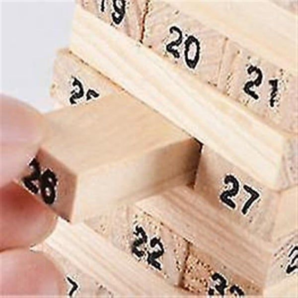 Jenga  Jeu De Blocs En Bois Empilables, Tour De Culbutage, ... - 2