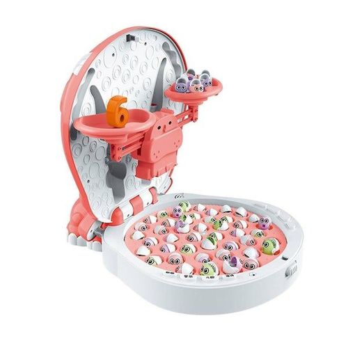 Jeux De Pêche Jouets Hippopotame Électrique Magnétique Jeu De Jouets De Pêche Jeu Puzzle Jouet Gags