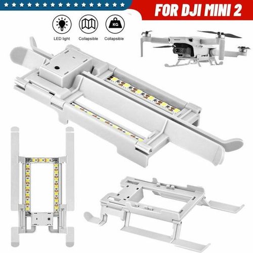 Train D'atterrissage Pliable Étendu À Led, Protection Pour Dji Mavic Mini/Mini 2/Mini Se-Générique