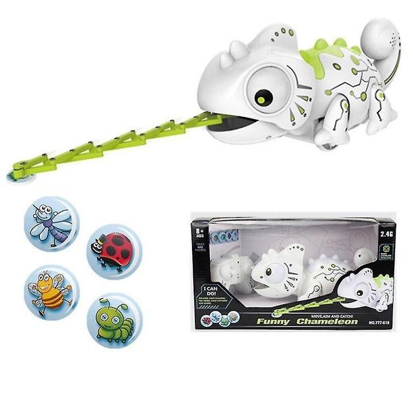 Caméléon Télécommandé Réaliste Avec Yeux Et Queues Mob... - 2