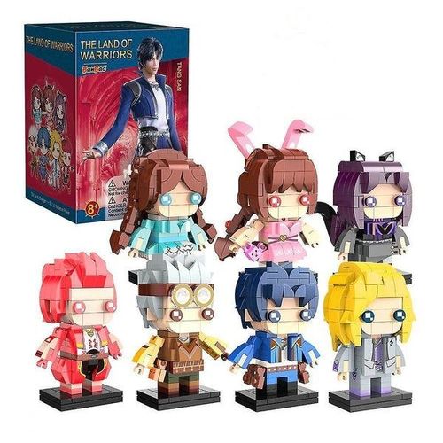 Blocs De Construction De Personnages D'anime Box Continent