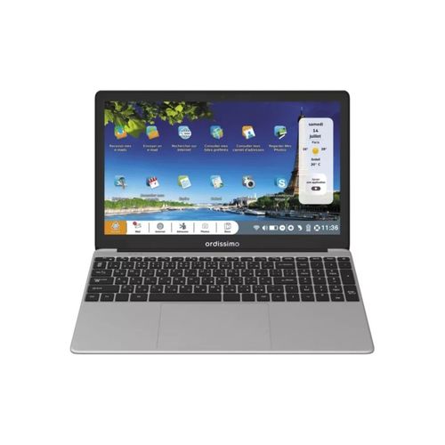 ORDISSIMO Lucie 3 - 15.6" Pentium Silver N5030 4 Go RAM 128 Go SSD Argent