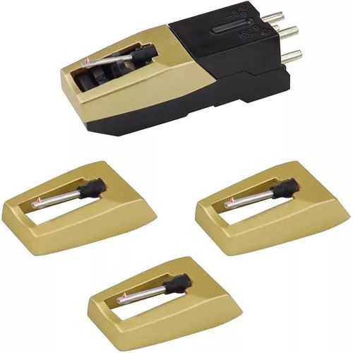 Tourne-disque illac,cartouche de tourne-disque améliorée avec stylet diamant de remplacement pour Crosley,Victrola,ION,LP #A