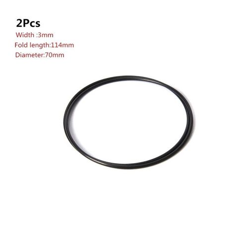 Ceinture de réparation universelle en caoutchouc,3mm,2 pièces,pour enregistreur,baladeur,lecteur DVD,bande Audio - Type I