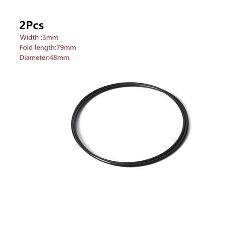 Ceinture de réparation universelle en caoutchouc,3mm,2 pièces,pour enregistreur,baladeur,lecteur DVD,bande Audio - Type D