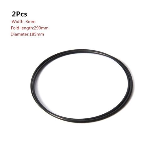 Ceinture de réparation universelle en caoutchouc,3mm,2 pièces,pour enregistreur,baladeur,lecteur DVD,bande Audio - Type K
