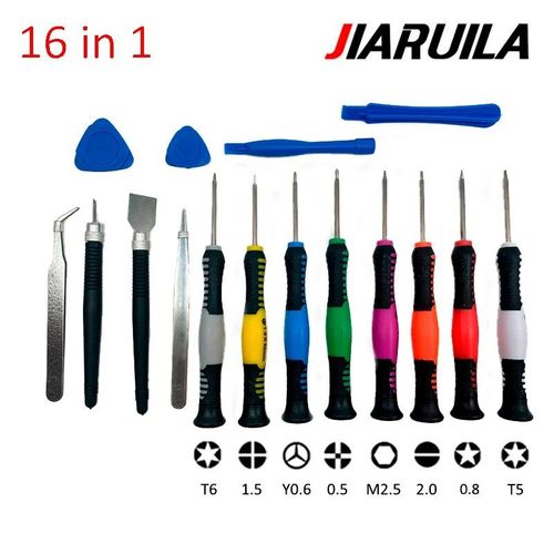 Kit D'outils De Réparation De Téléphone,Levier Ouvert,Tournevis De Démontage D'écran,Outil De Démontage Manuel,Iphone 14,13x8,6s,6,8-20 Pièces - Type 16 In 1