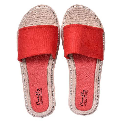 Sandale Mode Chaussure D'été Qualité Et Confort Sd612 Rouge