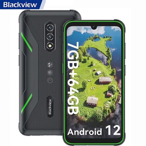 Blackview BV5200 Pro Smartphone Incassable 6.1" Android 12 7Go+64Go 13MP+8MP 5180mAh Double SIM Face ID NFC - Vert