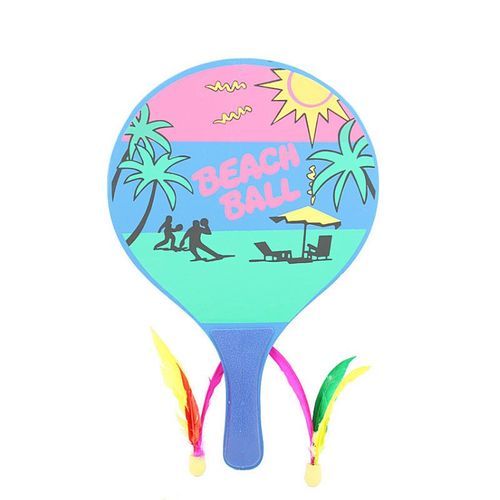 Nouvelle Raquette De Badminton 5mm, Cinq Couches De Raquette De Plage En Bois De Peuplier De Haute Qualité Pour Enfants Et Adultes