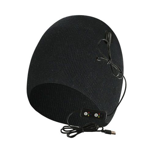 Bonnet Chauffant En Laine, Épais, Coupe-Vent, Rechargeable, Avec Réglage De L'heure, Intelligent, Pour Hommes Et Femmes, Hiver