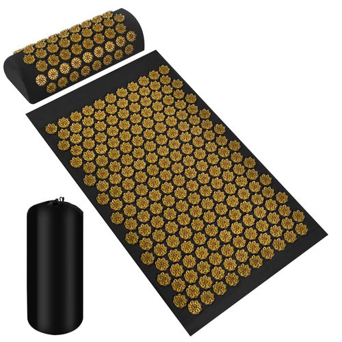 Tapis De Massage En Relief, Relaxation Musculaire Après L'entraînement De Yoga Avec Sac De Transport Facile À Transporter, Coussin De Massage Complet Pour Le Corps, Chaise Et Lit
