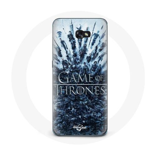 Coque Pour Samsung Galaxy A3 2017 Game Of Thrones Saison 8 Episode 1 Le Trône De Fer Personnages Logo Gris