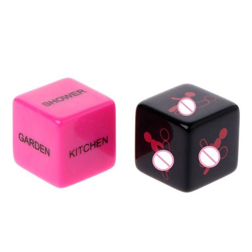 Dés Sexuels Amusants Pour Adultes, 1 Paire, Position, Amour Érotique, Sexy, Posture, Couple, Amoureux, Jeu Humoristique, Jouet