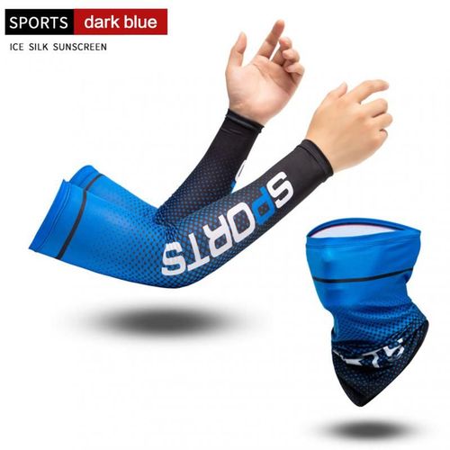 Gants Longs De Protection Solaire Contre Les Uv, Protection Des Mains, Manchons De Bras En Soie Glacée, Manches De Protection Solaire, Bras D'extérieur, Cool, Sport, Cyclisme