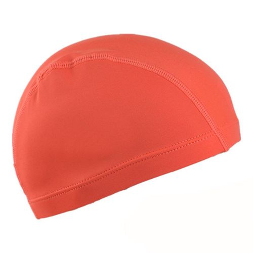 Bonnet De Bain En Tissu Pu Pour Adultes, Pour Hommes/Femmes, Haute Élasticité, Imperméable, Protection Des Oreilles, Cheveux Longs, Accessoires De Natation