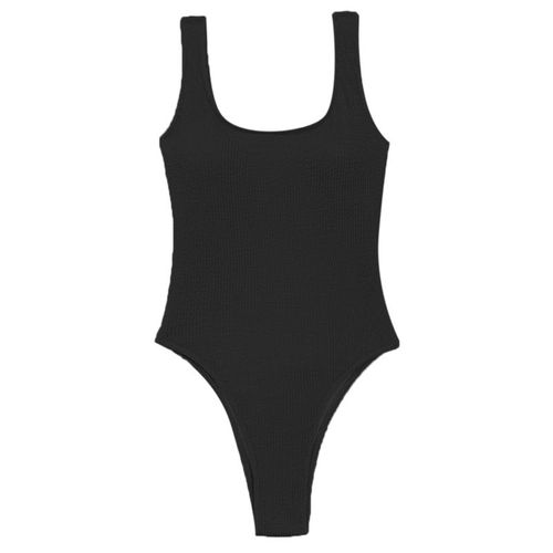 Maillot De Bain Une Pièce Sexy Pour Femmes, Couleur Unie, Bikini, Dos Nu, Monokini, Vêtements De Plage, D'été, Tendance 2022