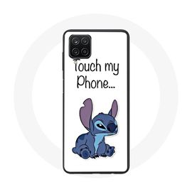 Coque Pour Samsung Galaxy A22 4g Lilo Et Stitch Mignon Fond Blanc