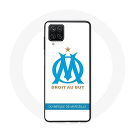 Coque Pour Samsung Galaxy A22 4g Olympique De Marseille Logo Fond Blanc