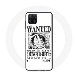 Coque Pour Samsung Galaxy A22 4g One Piece Manga Affiche De Recherche Blanche