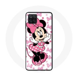 Coque Pour Samsung Galaxy A22 4g Minnie Mouse Dessin Animé Mignon Rose