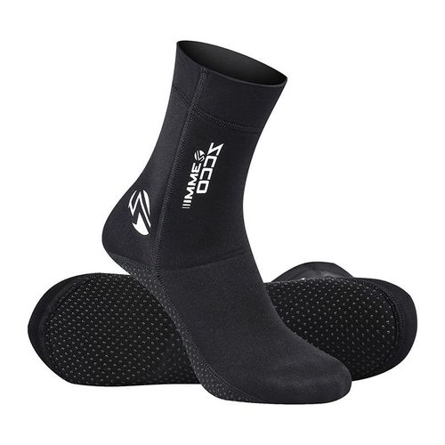 Chaussettes De Plongée Antidérapantes En Néoprène, 3mm, 1 Paire, Pour Adulte, Chaussures Chaudes En Patchwork, Bottes De Surf Pour Hommes Et Femmes