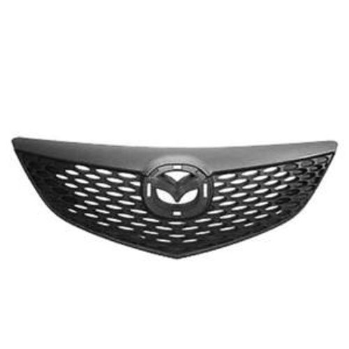 Grille De Radiateur Pour Mazda 3 I 2003-2009, Moulure Avec Primer, Neuve