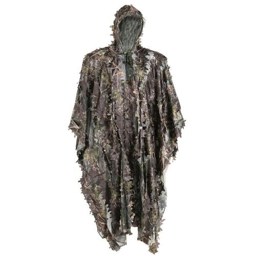 Camouflage Ghillie De Chasse 3d Avec Casquette, Vêtements, Cape De Jungle, Poncho, Feuille Bionique Pour Photographie De Sniper