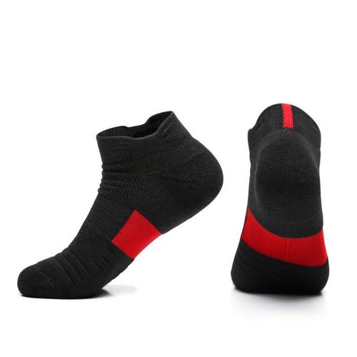 Chaussettes De Basket-Ball Pour Hommes, Antidérapantes, À Fond De Serviette, De Sport, De Bateau, D'extérieur, Tube Court, De Course, À Séchage Rapide